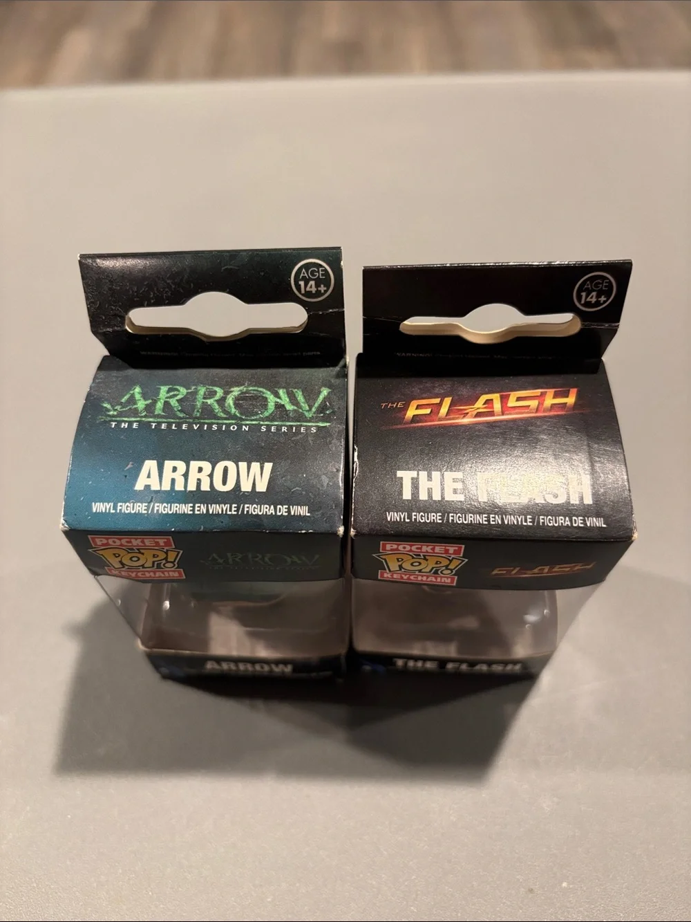 Pocket Pop The Flash & Arrow Keychains -2